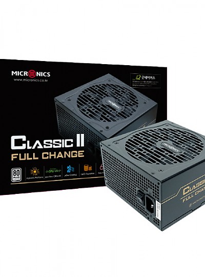 마이크로닉스 Classic II 풀체인지 600W 80PLUS 230V EU