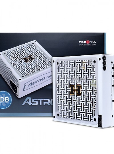 마이크로닉스 ASTRO GD 650W 80PLUS GOLD 풀모듈러 FDB 화이트