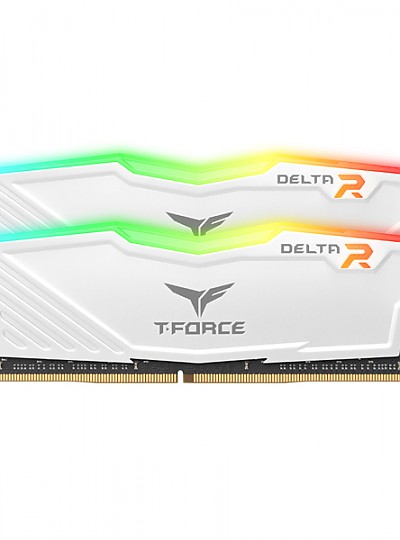 팀그룹 T-Force DDR4 16G PC4-25600 CL16 Delta RGB 화이트 (8Gx2)