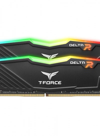 팀그룹 T-Force DDR4 16G PC4-25600 CL16 Delta RGB 블랙 (8Gx2)