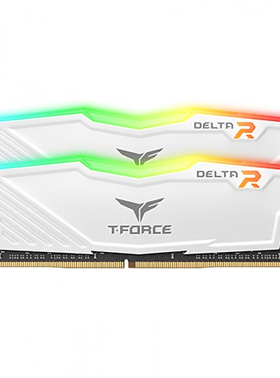팀그룹 T-Force DDR4 16G PC4-28800 CL18 Delta RGB 화이트 (8Gx2)