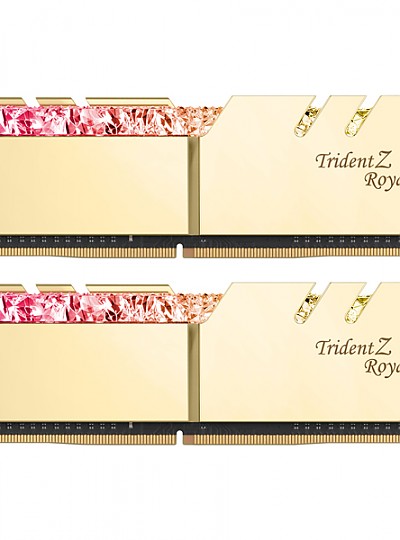 G.SKILL DDR4 32G PC4-28800 CL14 Trident Z ROYAL 골드 메모리 (16Gx2)