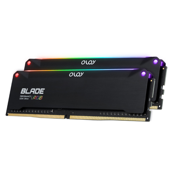 OLOy DDR4 16G PC4-28800 CL18 BLADE RGB Black 메모리 (8Gx2)