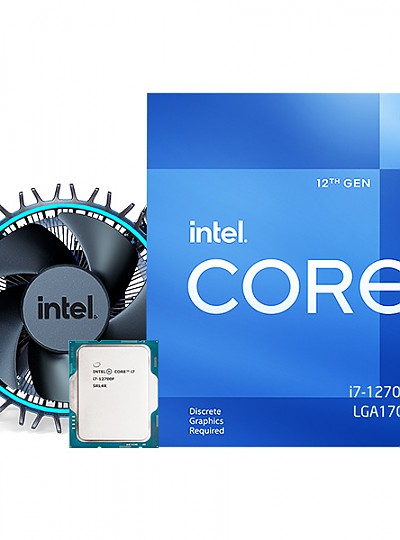 인텔 코어12세대 정품 i7-12700F CPU (엘더레이크/LGA1700/쿨러포함)