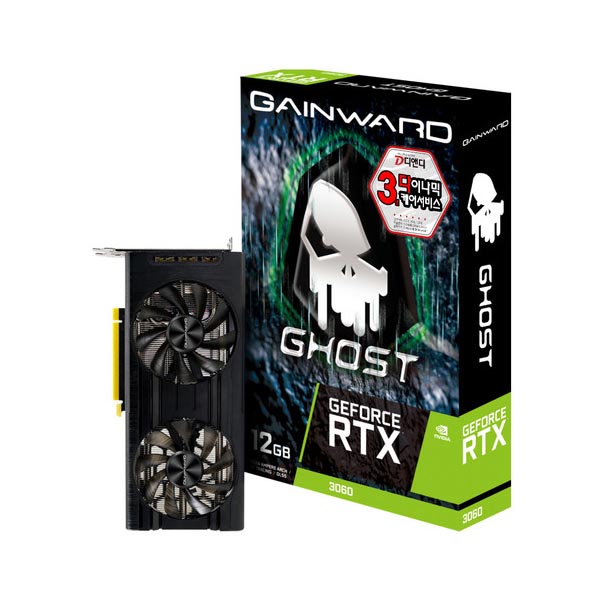 GAINWARD 지포스 RTX 3060 고스트 D6 12GB V1