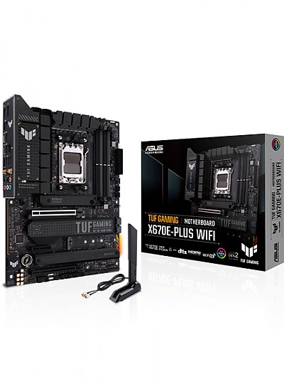 ASUS TUF Gaming X670E-PLUS WIFI 메인보드 (AM5/DDR5/ATX)