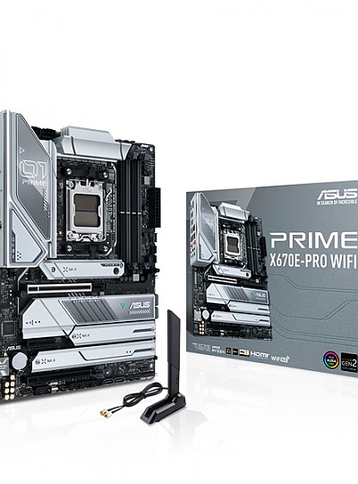 ASUS PRIME X670E-PRO WIFI 메인보드 (AM5/DDR5/ATX)