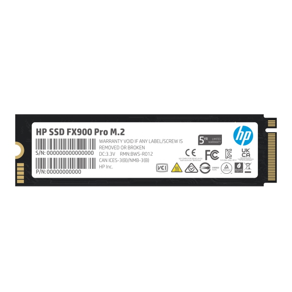 HP FX900 PRO M.2 NVMe SSD (512GB)