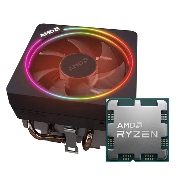 AMD(ZEN4) 라이젠 정품 R7 7700 CPU (멀티팩/라파엘/AM5/쿨러포함)