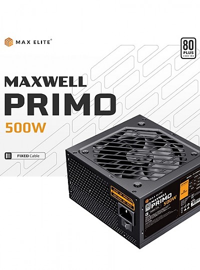 맥스엘리트 MAXWELL PRIMO 500W 80PLUS STANDARD 플랫