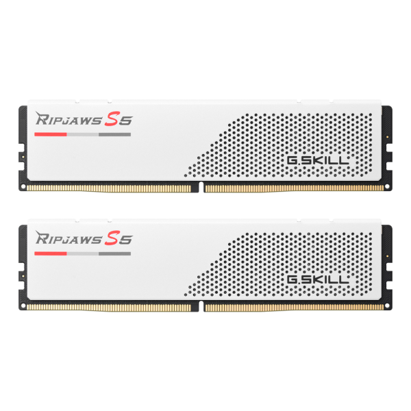 G.SKILL DDR5 64GB PC5-44800 CL30 RIPJAWS S5 J 메모리 화이트 (32Gx2)