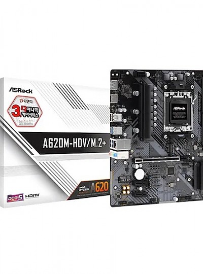 애즈락 A620M-HDV/M.2+ 메인보드 (AM5/DDR5/M-ATX)