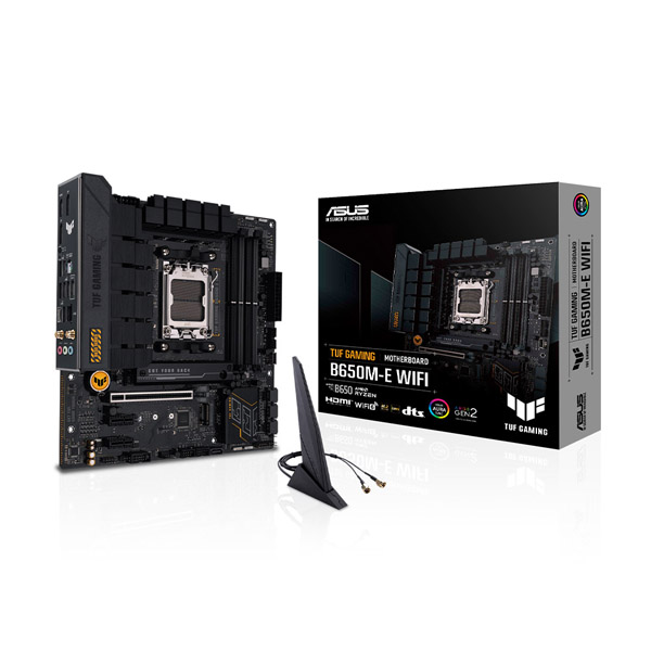 ASUS TUF Gaming B650M-E WIFI 메인보드 (AM5/DDR5/M-ATX)