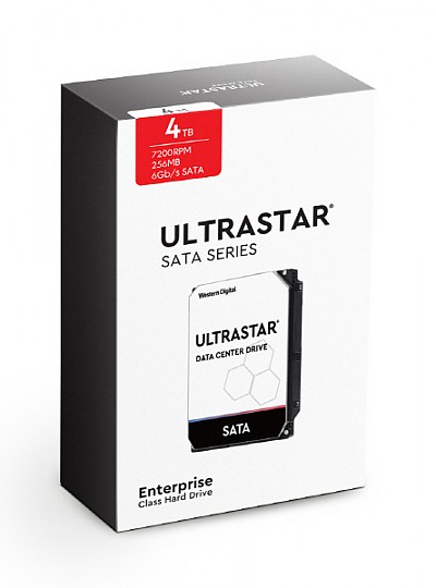 WD Ultrastar DC HC310 (HUS726T4TALA6L4) 패키지 3.5 SATA HDD (4TB/7200rpm/256MB/PMR)