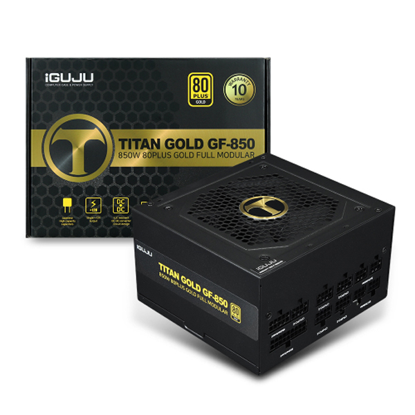아이구주 TITAN GF-850 80PLUS GOLD Full Modular 파워 (ATX/850W)